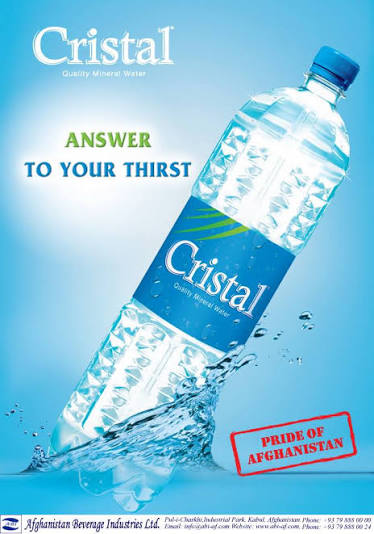 Cristal Drinking Water — 1 L Bottles (12-bottle case)